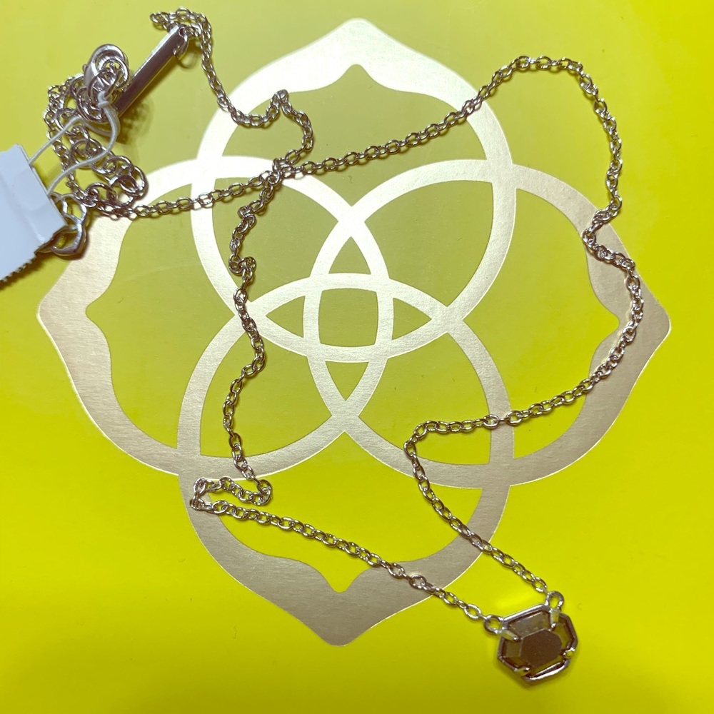 Kendra Scott Small Hectagon Necklace